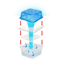 Dezumidificator și pernă - ocean - 2 x 350 g