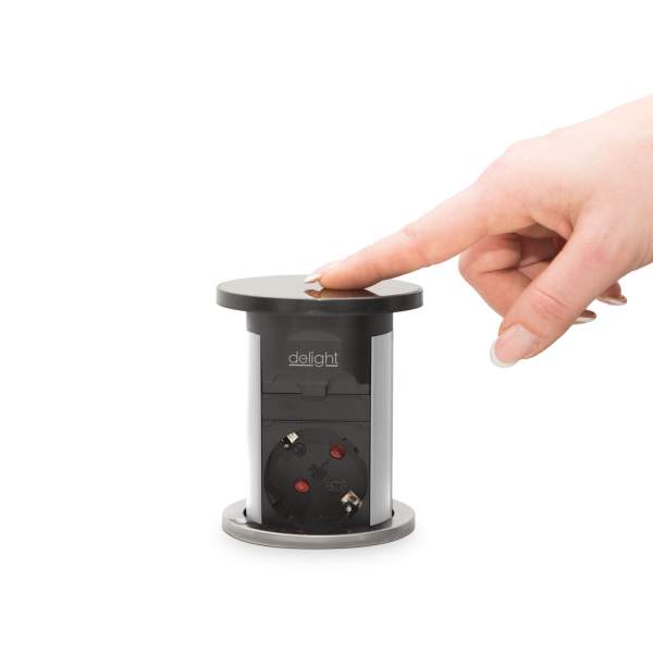 Distribuitor ascuns motorizat - argintiu - Delight