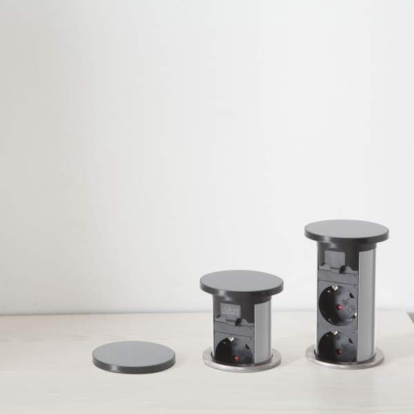 Distribuitor ascuns motorizat - argintiu - Delight