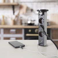 Distribuitor ascuns motorizat - argintiu - Delight