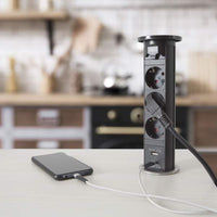 Distribuitor ascuns motorizat - negru - Delight