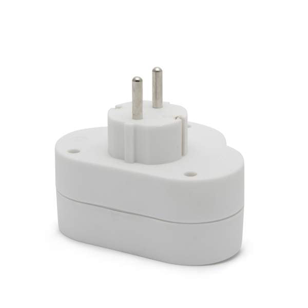 Distribuitor dublu de perete – cu intrerupator