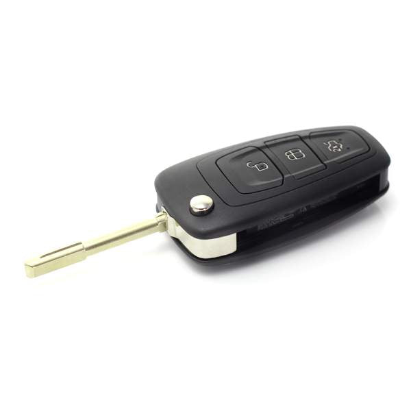 Ford - Carcasa tip cheie briceag cu 3 butoane