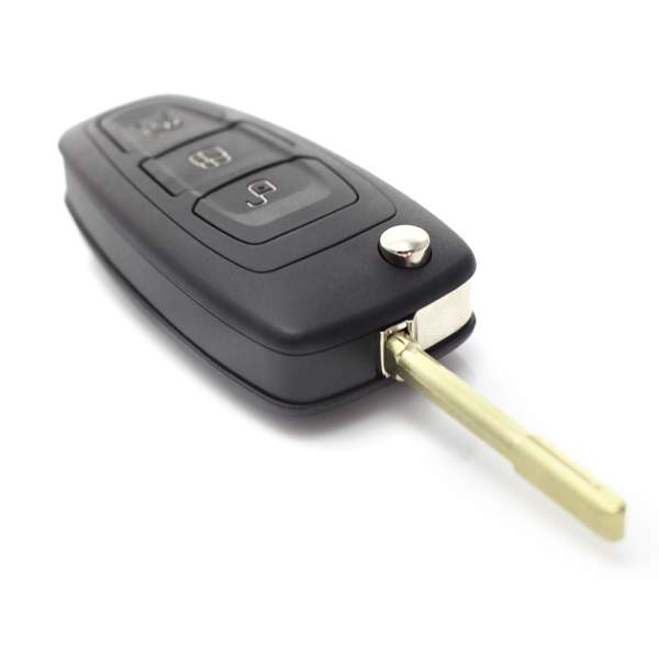 Ford - Carcasa tip cheie briceag cu 3 butoane