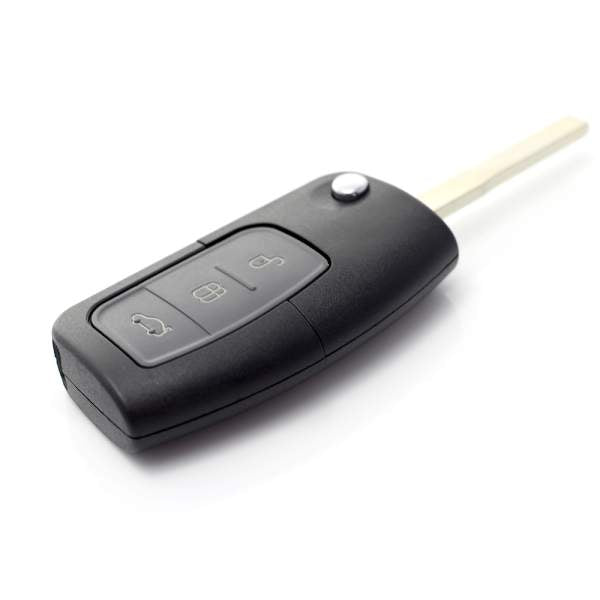 Ford - Carcasa tip cheie briceag cu 3 butoane