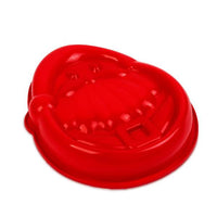 Formă de copt din silicon - Moș Crăciun - 24 x 30 x 4.5 cm