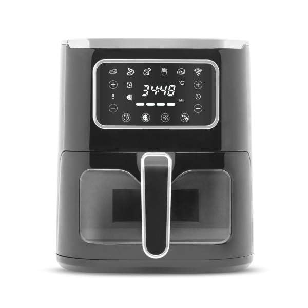 Friteuza fara ulei - Airfryer -  220-240 V - 1450W - 5 L - buton tactil