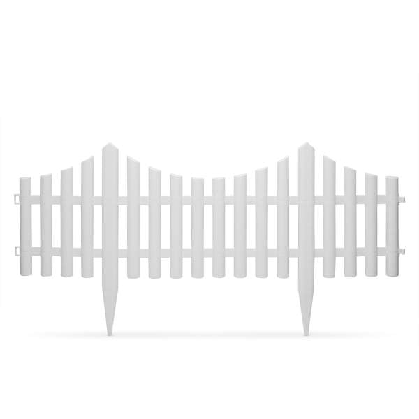 Gard/bordura pt. paturi de flori 60x23 cm - mat. plastic