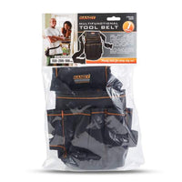 Centură multifuncțională suport scule - 15 x 20 x 10 cm - neagră