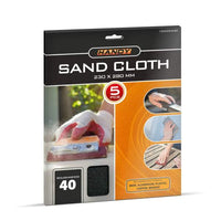 Hârtie abrazivă - granulație 40 - albastră - 230 x 280 mm - 5 buc/pachet
