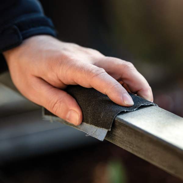 Hârtie abrazivă - granulație 150 - albastră - 230 x 280 mm - 5 buc/pachet