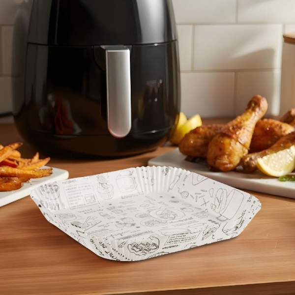 Hârtie de Coacere pentru Air Fryer - Cu Model