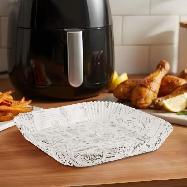 Hârtie de Coacere pentru Air Fryer - Cu Model