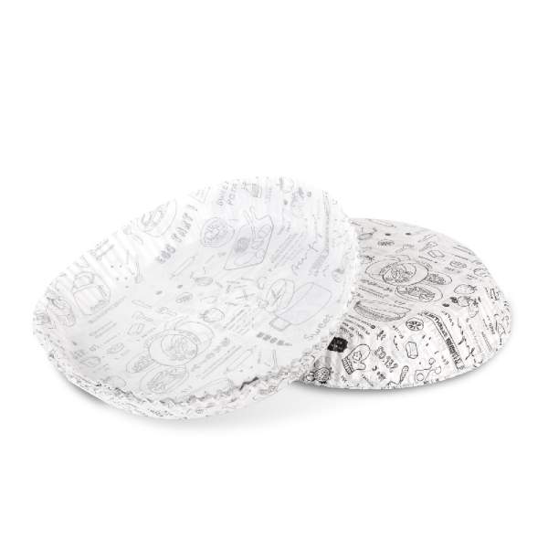 Hârtie de coacere pentru Air Fryer - Rotundă, 23 cm - 50 Bucăți/Pachet