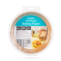 Hartie de copt pentru friteuza cu aer - rotunda - 20 cm - 50 buc/pachet