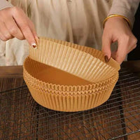 Hartie de copt pentru friteuza cu aer - rotunda - 23 cm - 50 buc/pachet