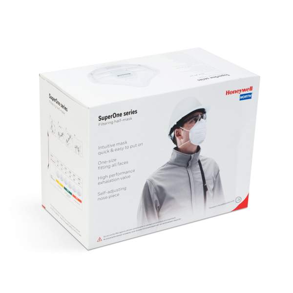 Honeywell - Mască de praf FFP2 NR - 30 buc/pachet