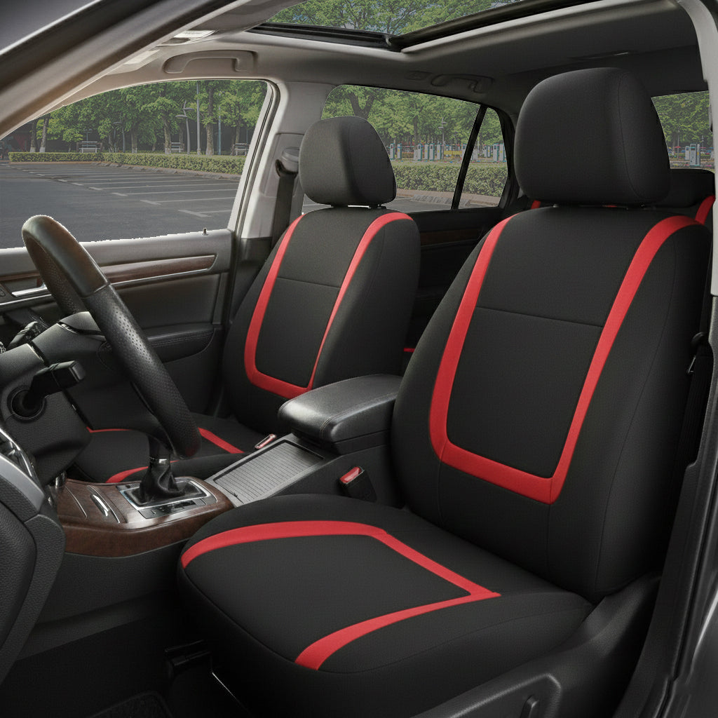 Huse universale pentru scaune auto - roșii - CARGUARD