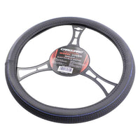 Husă volan auto - negru / albastru PRO - CARGUARD