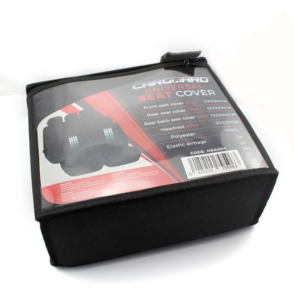Huse universale pentru scaune auto - negre - CARGUARD