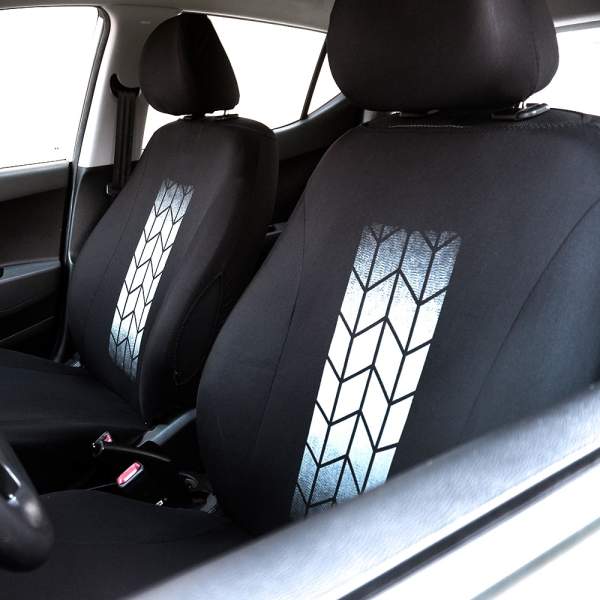 Huse universale pentru scaune auto - negre - CARGUARD