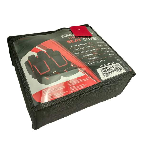 Huse universale pentru scaune auto - roșii - CARGUARD