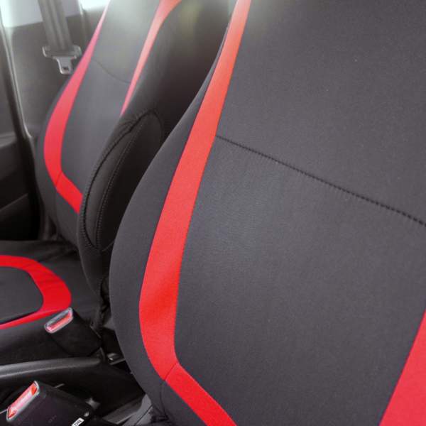 Huse universale pentru scaune auto - roșii - CARGUARD