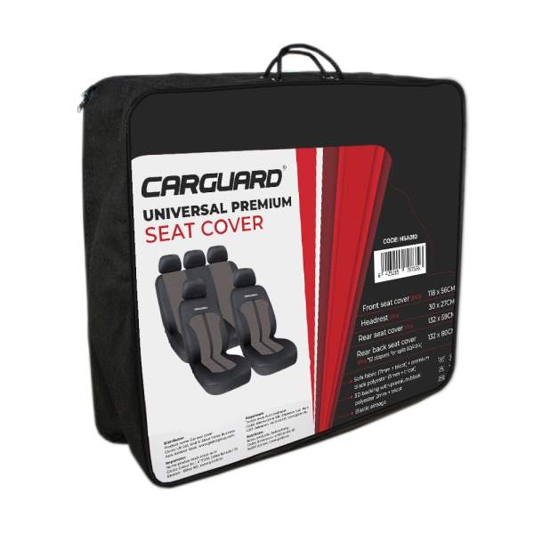 Resigilat - Huse universale premium pentru scaune auto bej+negru - CARGUARD
