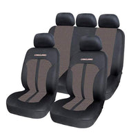 Resigilat - Huse universale premium pentru scaune auto bej+negru - CARGUARD