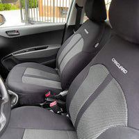 Huse universale premium pentru scaune auto gri+negru - CARGUARD