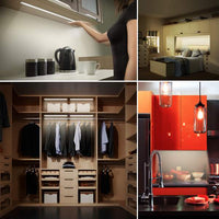 Iluminare LED cu senzor de miscare - Alimentat cu baterie, magnetic - 30 cm