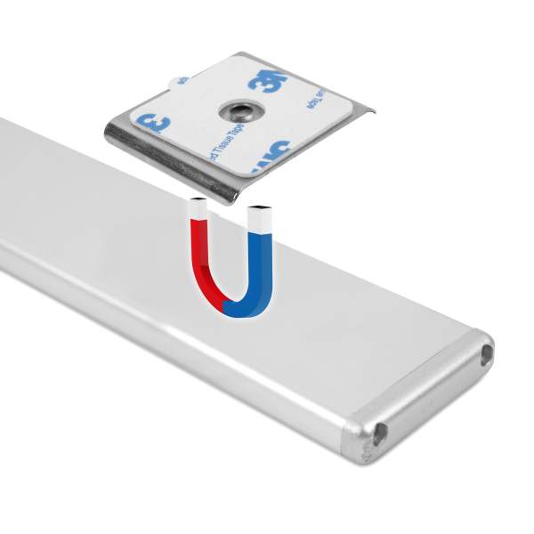 Iluminator LED cu senzor de miscare - Alimentat cu baterie, magnetic - 40 cm