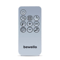 Încălzitor de perete cu suport pentru prosoape - 800/2000W - 240V - alb