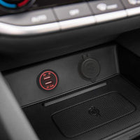 Încărcător auto cu lumină roșie