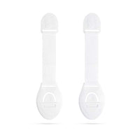 Siguranțe sertare / blocare sertare - copii - 21 cm - autoadeziv -alb -2 buc. /pachet