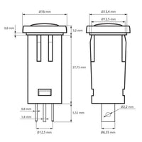 Jelzofeny • 220V narancs