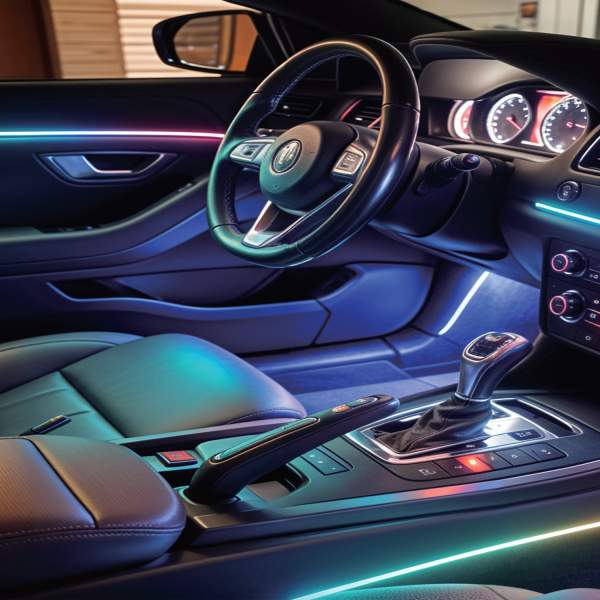 Kit lumini ambientale Profesionale RGB Dynamic -  Carguard