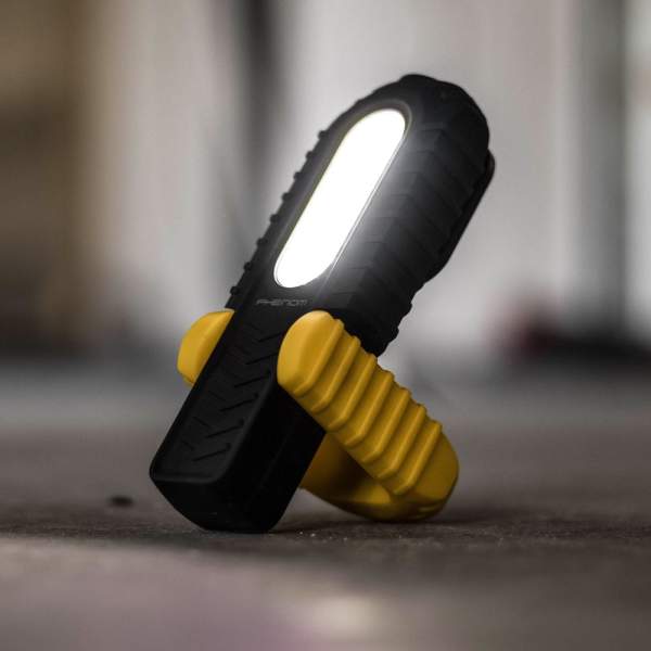 Lampă de lucru 2 în 1 - LED COB - Tip C - cu acumulator