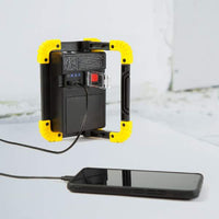 Lampă de Lucru Multifuncțională - 1000 Lumeni LED COB - Acumulată Li-ion - Micro-USB