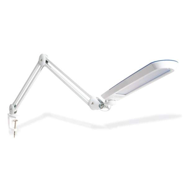 Lampă LED de masă - reglabilă - metal - alb