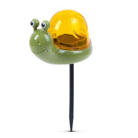 Lampă solară - melc - LED alb - 10 x 6 x 15 cm