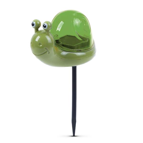 Lampă solară - melc - LED alb - 10 x 6 x 15 cm