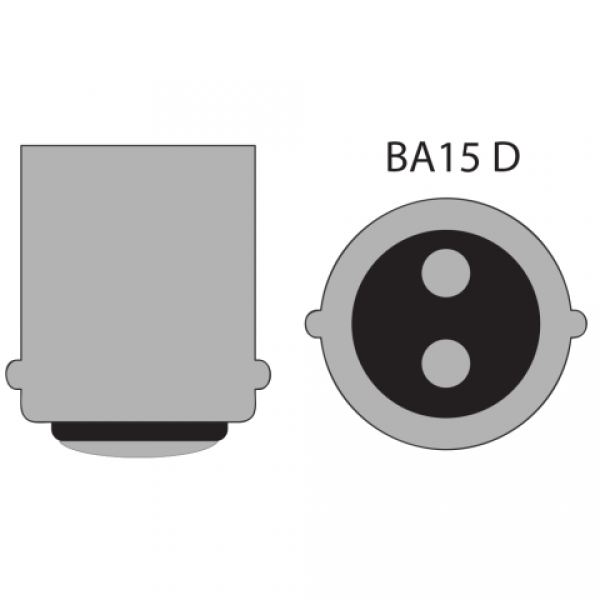 Pachet 10 Leduri de frână BA15D - 5W Carguard