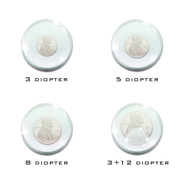 Lupă cu magnificare x3 + 12 pentru lampa de lucru LED - cod 10796