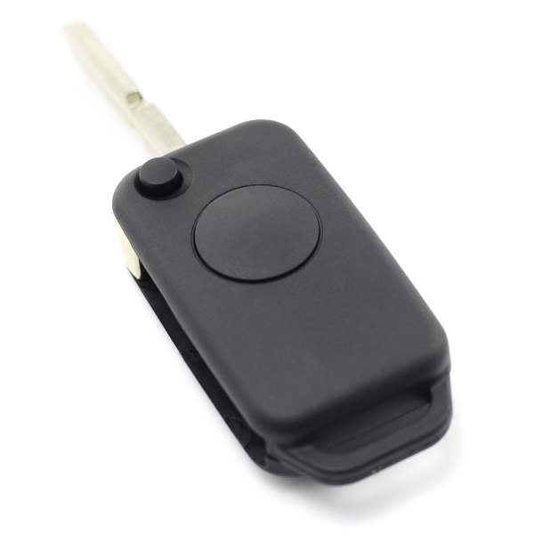 Mercedes Benz - Carcasa tip cheie briceag cu 1 buton, lama 2 "piste"