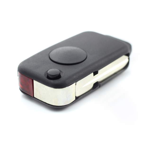 Mercedes Benz - Carcasa tip cheie briceag cu 1 buton, lama 2 "piste"