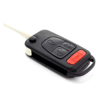 Resigilat - Mercedes Benz - Carcasa tip cheie briceag cu 3 butoane, buton panica, lama 2 