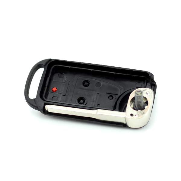 Mercedes Benz - Carcasa tip cheie briceag cu 3 butoane, buton panica, lama 2 "piste"