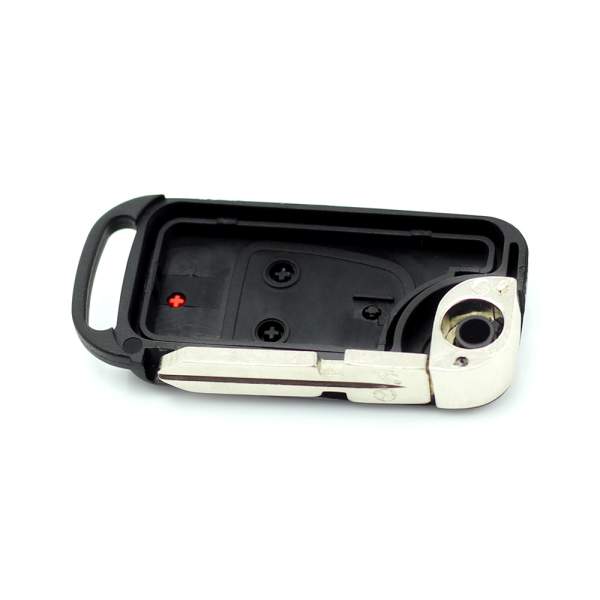 Resigilat - Mercedes Benz - Carcasa tip cheie briceag cu 3 butoane, buton panica, lama 4 "piste"