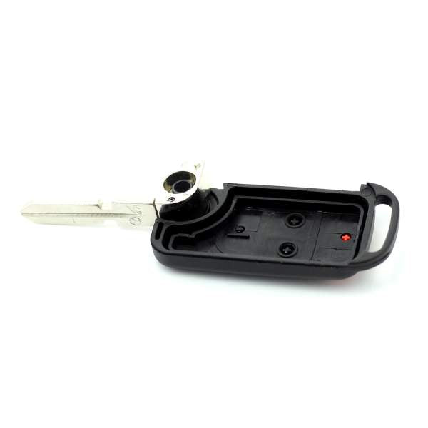 Resigilat - Mercedes Benz - Carcasa tip cheie briceag cu 3 butoane, buton panica, lama 4 "piste"